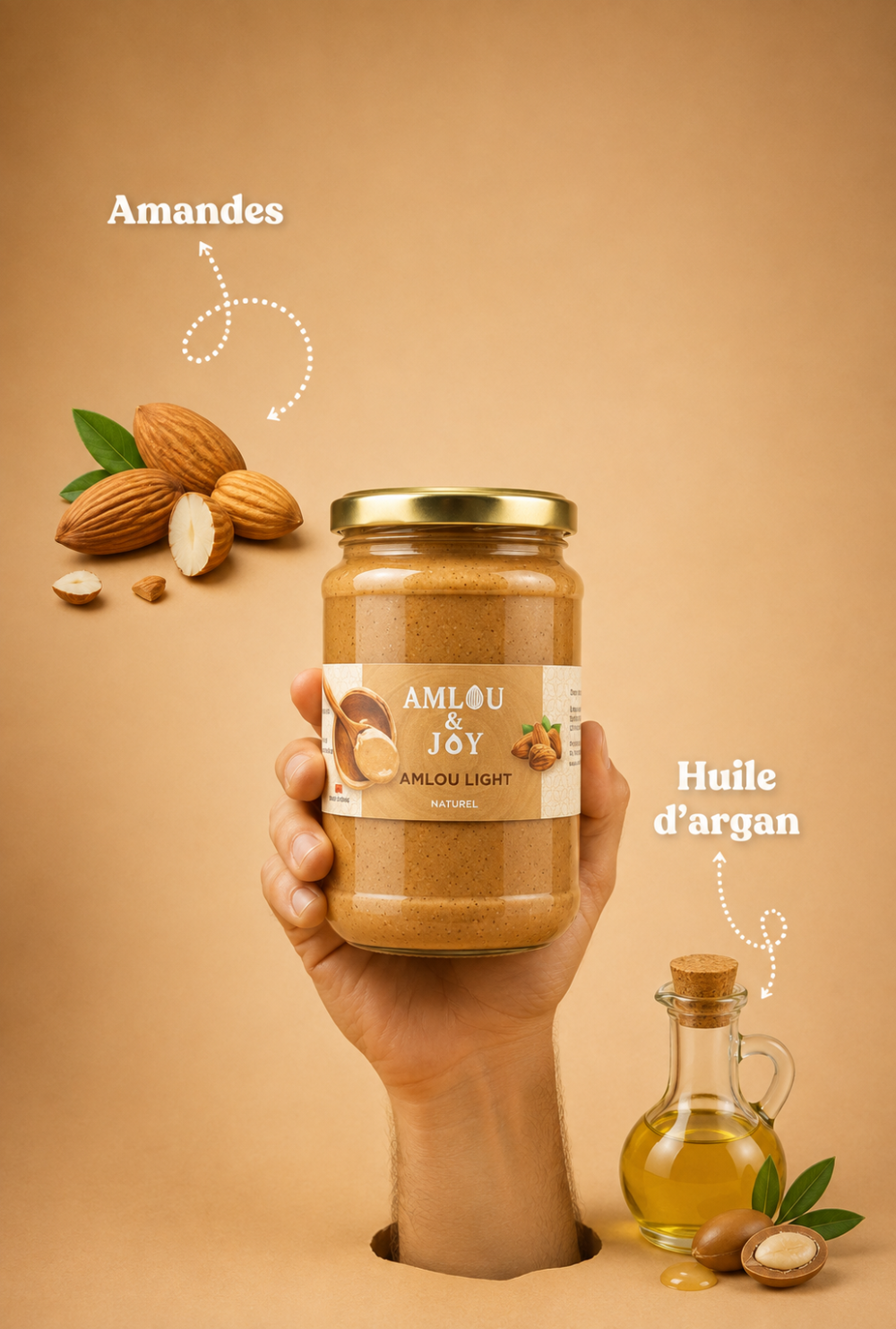 Light Almond Amlou
